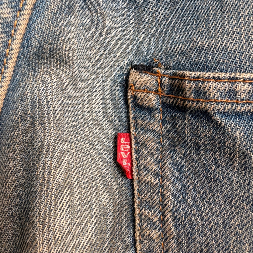1970s Levi's 501 "66 Single" Denim Pant
