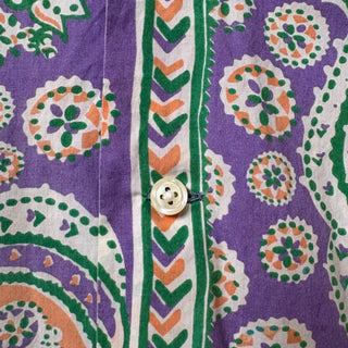 2000s Polo Ralph Lauren "ANDY CAMP" Paisley Open Collar Shirt