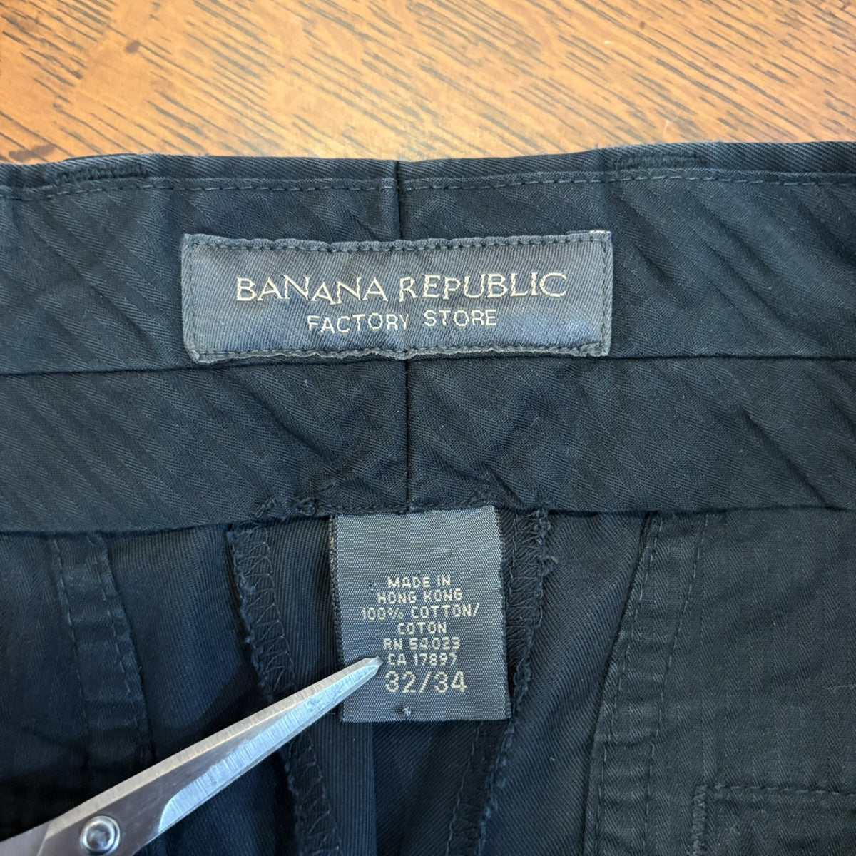 Banana Republic Black Chino Pants