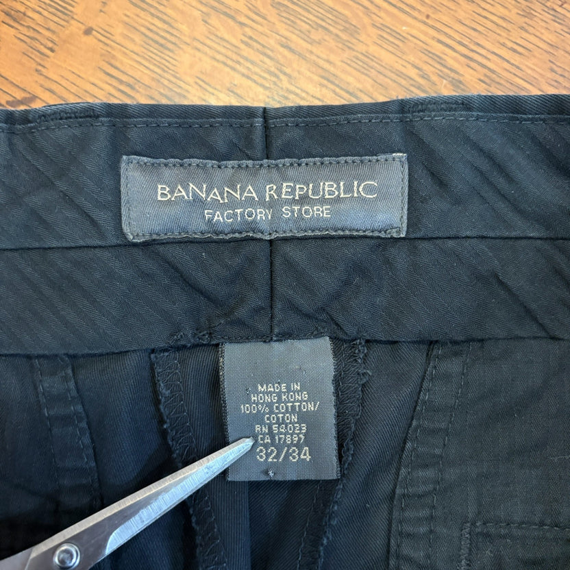 Banana Republic Black Chino Pants