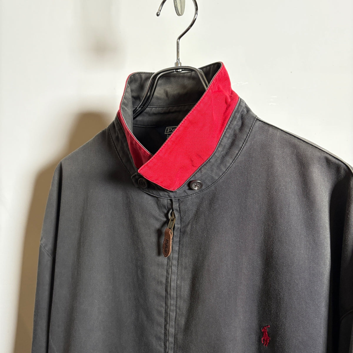 1990s Polo Ralph Lauren "Fade Black" Drizzler Jacket