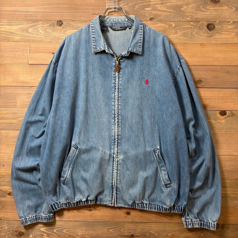 1980s Polo Ralph Lauren "Made in USA" Denim Swing Top
