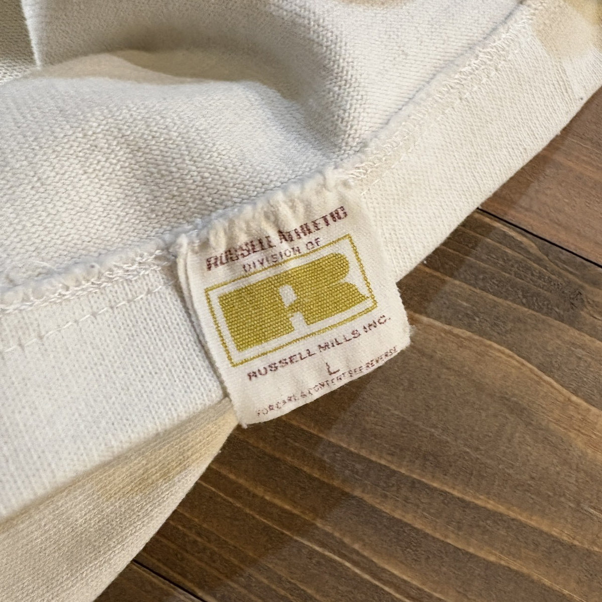 1970s Russell Athletic "Three-Tier Soak Print" Football Shirt