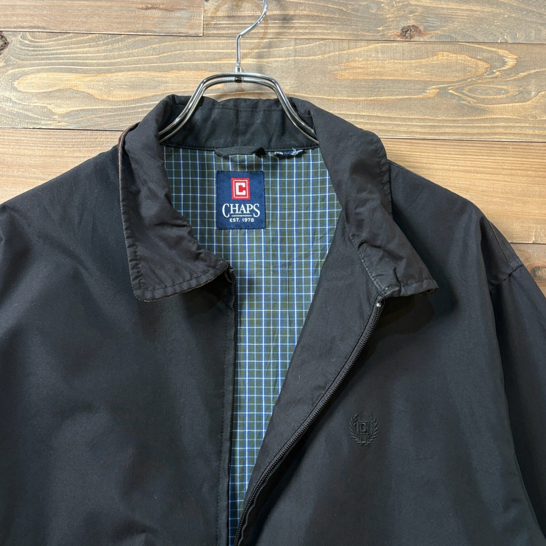 2000s CHAPS "Black" Drizzler Jacket