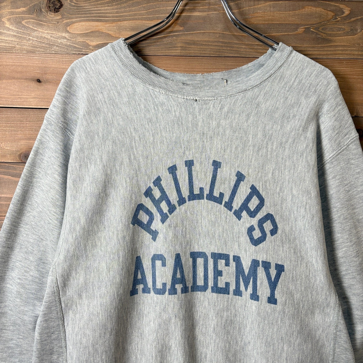 1980s Champion "Phillips Academy" Reverse Weave Sweatshirt