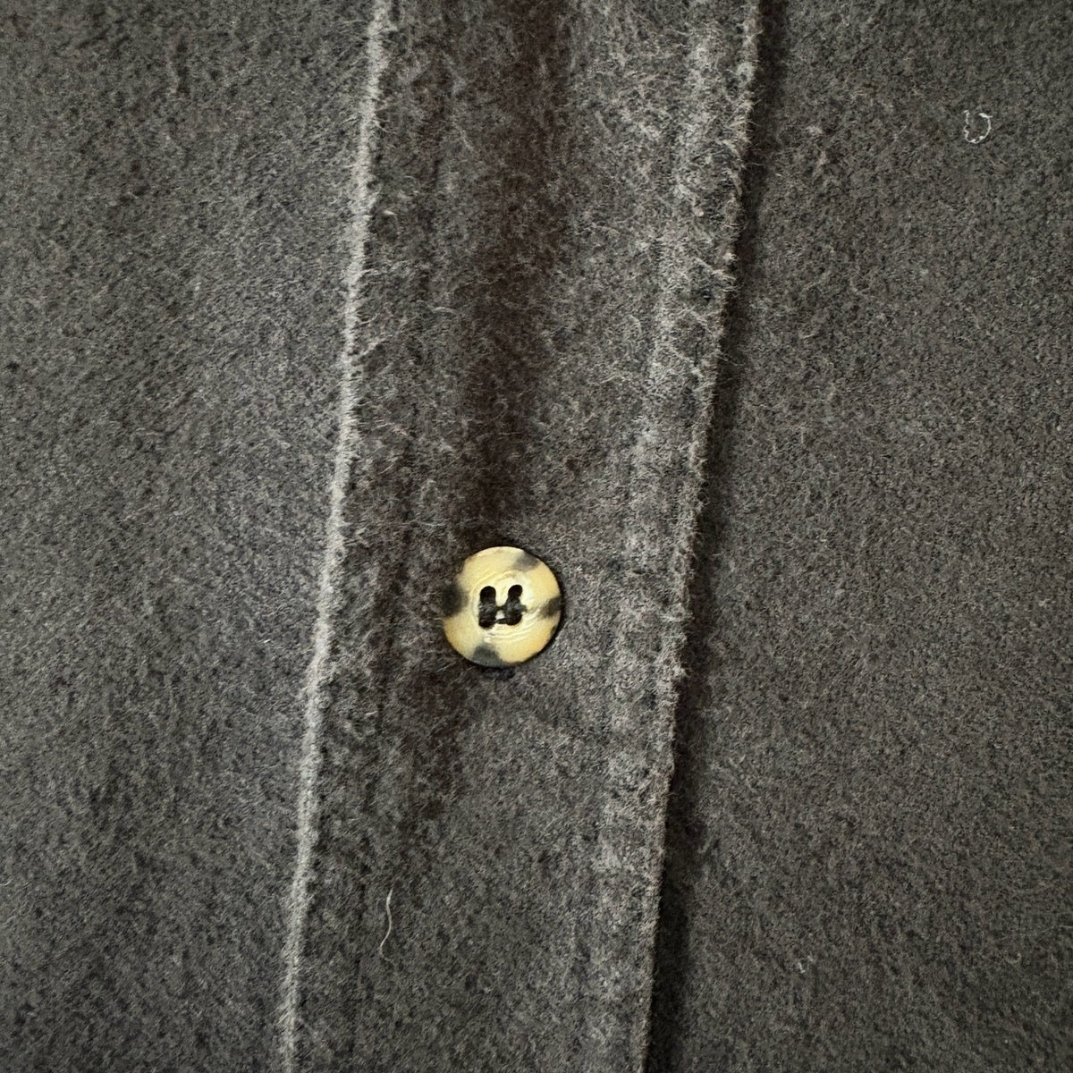 1980s Five Brother ”Black” Chamois Cloth Shirt