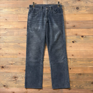 1980s Levi's 519-1558 "BLACK" Corduroy Pant