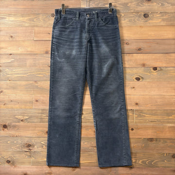 1980s Levi's 519-1558 "BLACK" Corduroy Pant