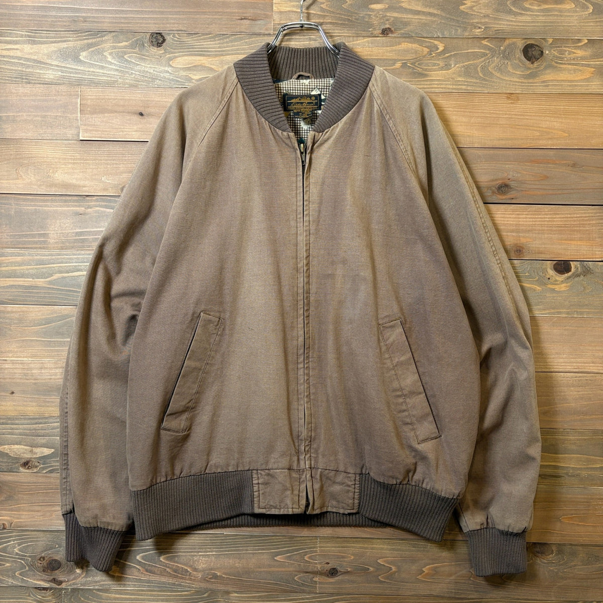1990s Eddie Bauer "All-Over Pattern Lining" Blouson