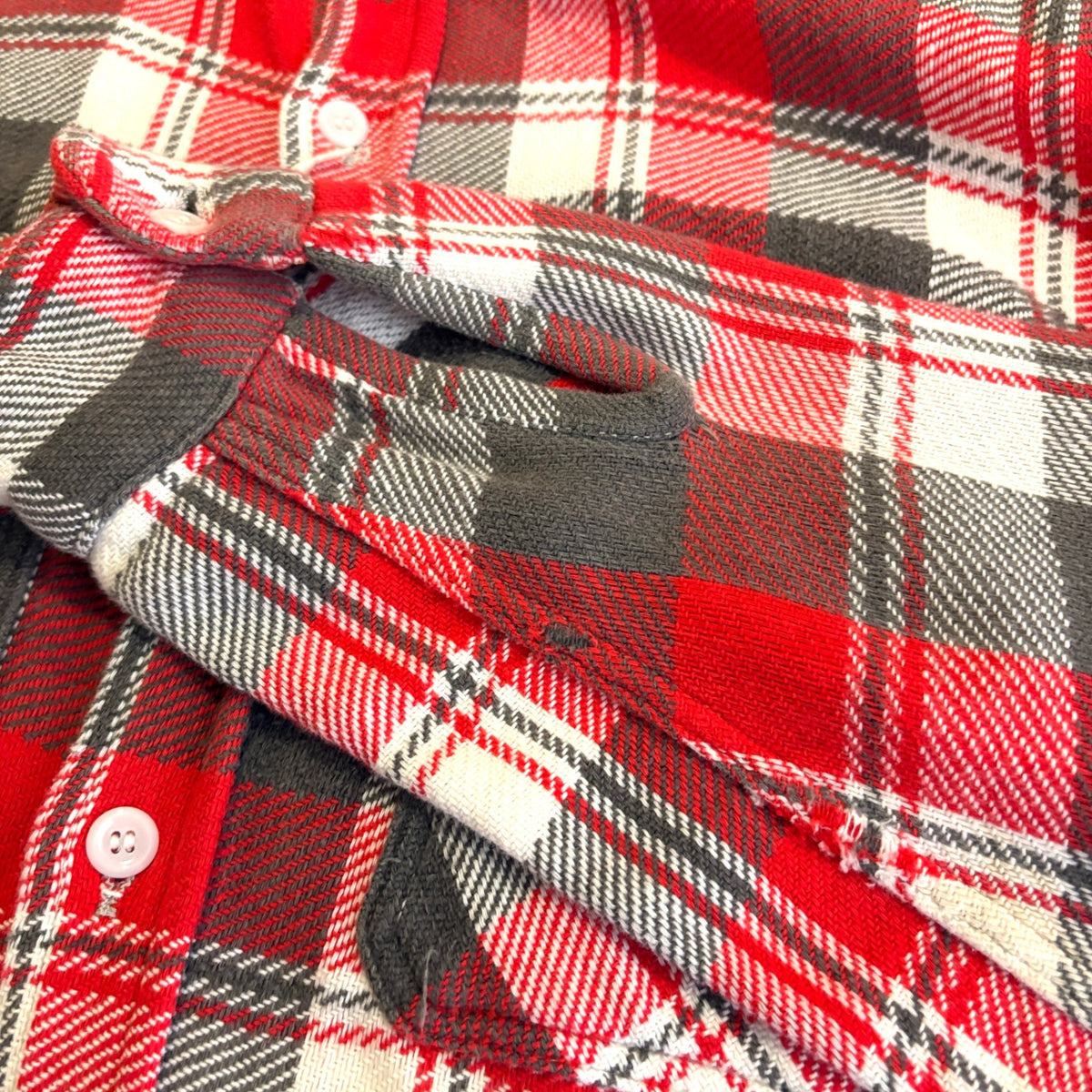 1950s Brent "With a Gusset" Heavy Flannel Shirt