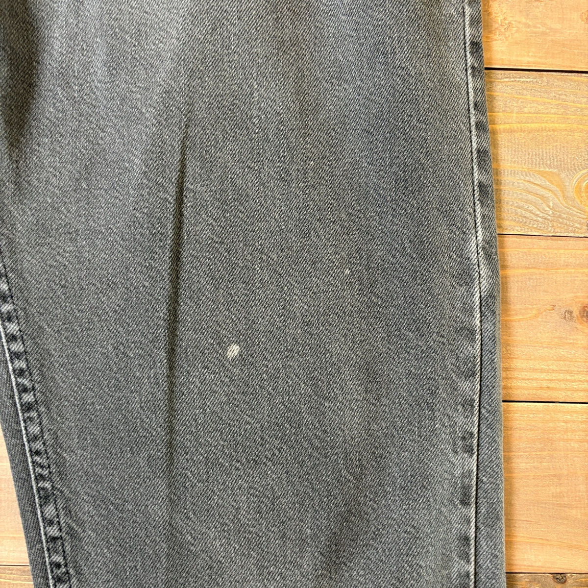 1990s Lee Made in USA Black Easy Pants