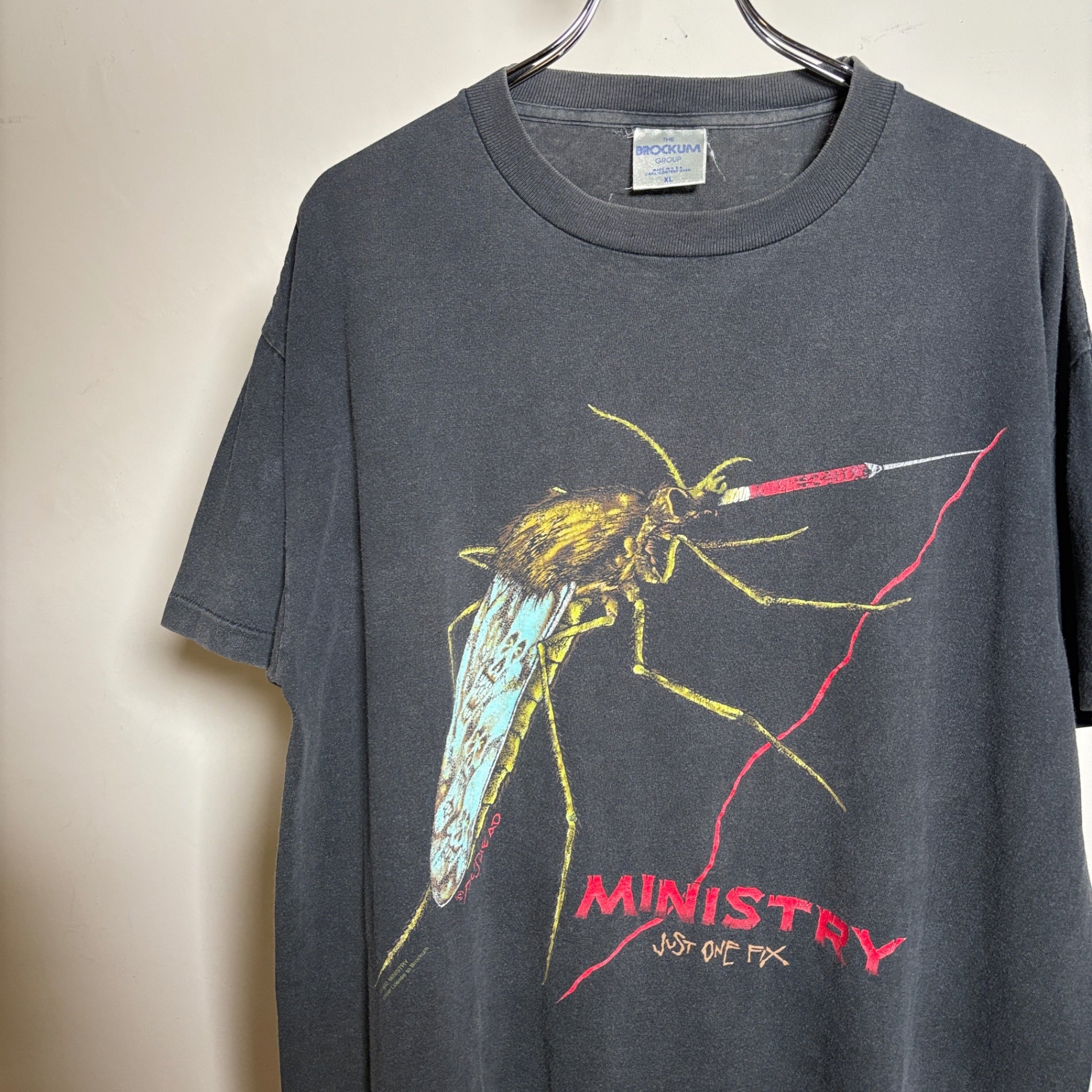 1990s BROCKUM "MINISTRY" JUST ONE FIX T-Shirt