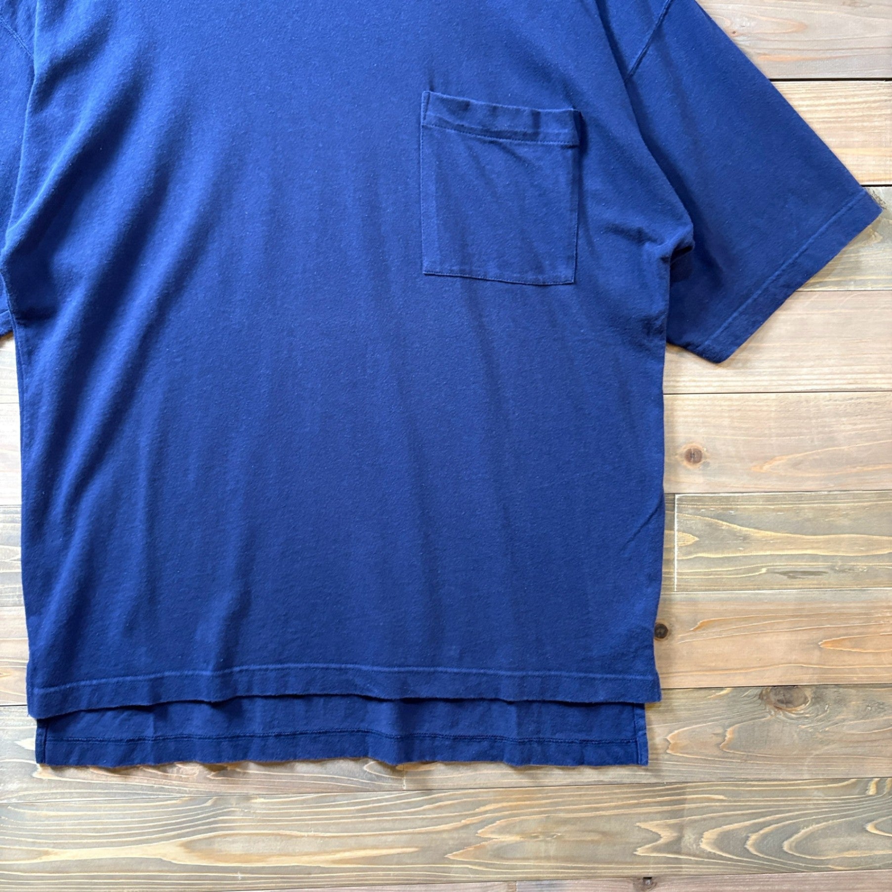 1990s OshKosh "NAVY" Pocket T-Shirt