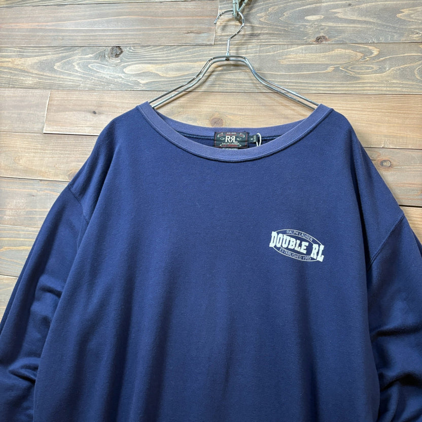 1990s RRL "One Point Logo" Two-Tone Sweat