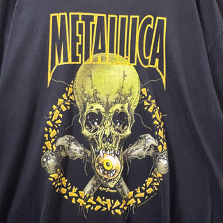 2000s METALLICA "No Leaf Clover" PUSHEAD Band T-Shirt