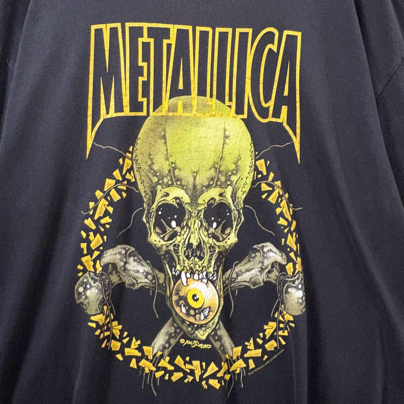 2000s METALLICA "No Leaf Clover" PUSHEAD Band T-Shirt