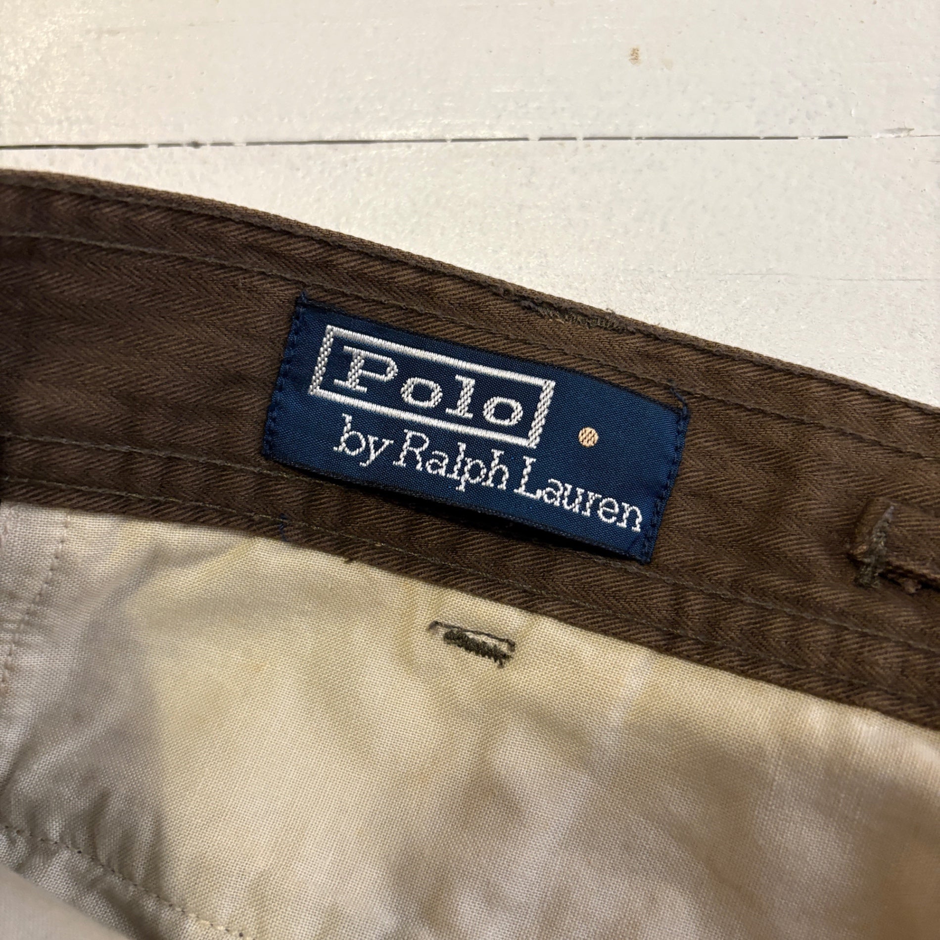 1990s Ralph Lauren "Herringbone" Cargo Pant