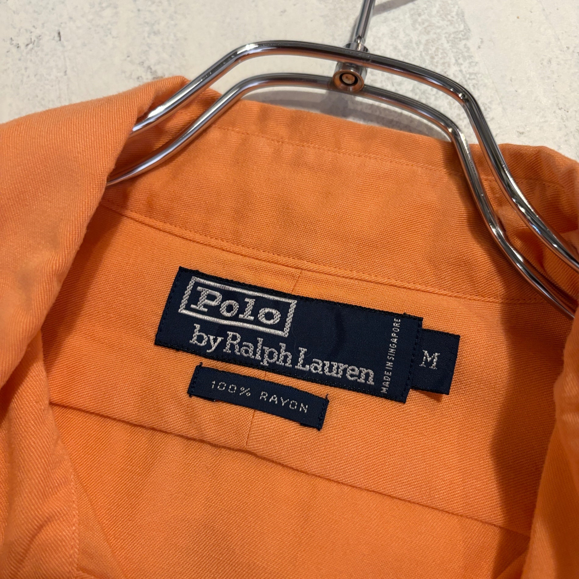 1990s Polo Ralph Lauren "RAYON" Safari Shirt