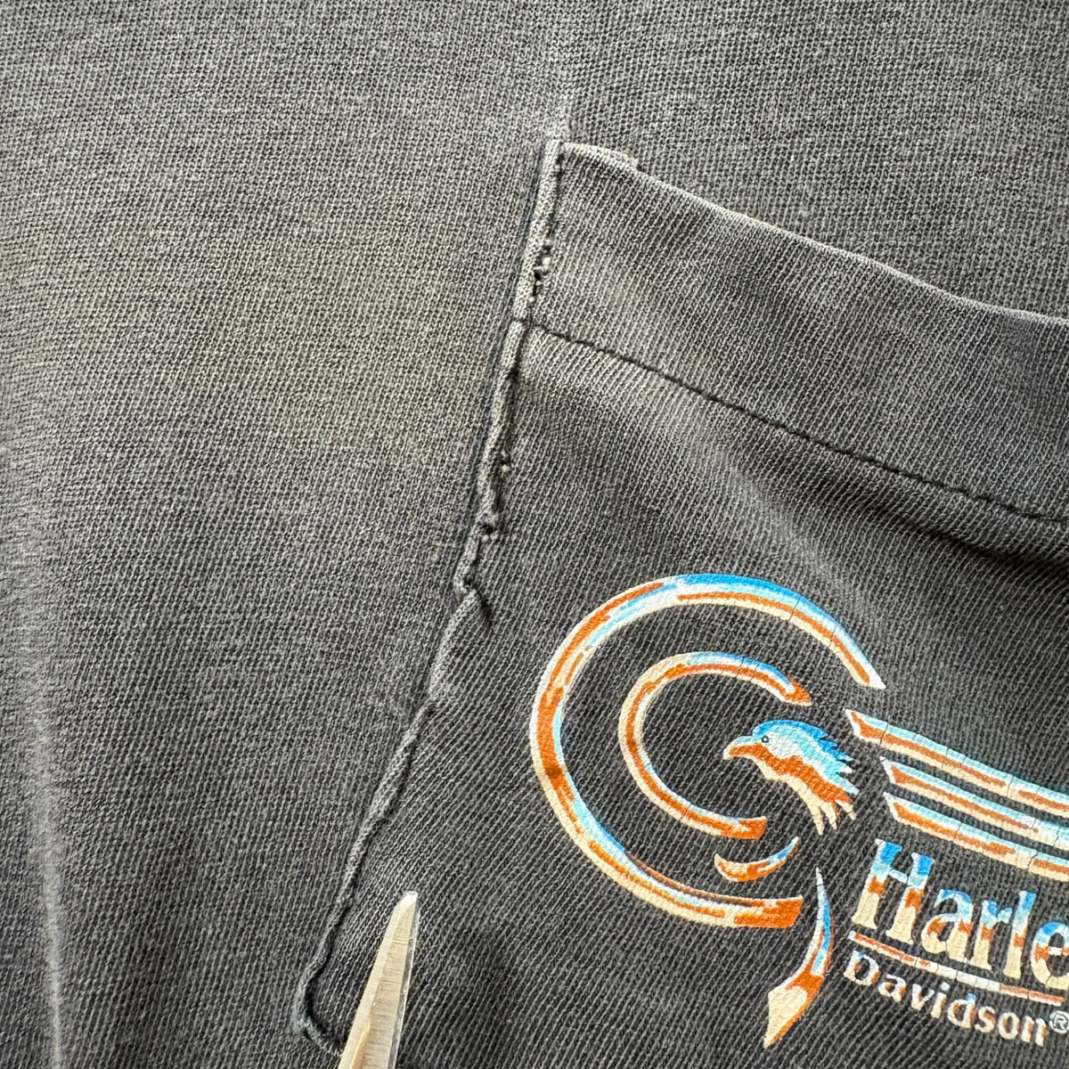 1990s Harley-Davidson "EAGLE" Pocket T-Shirt