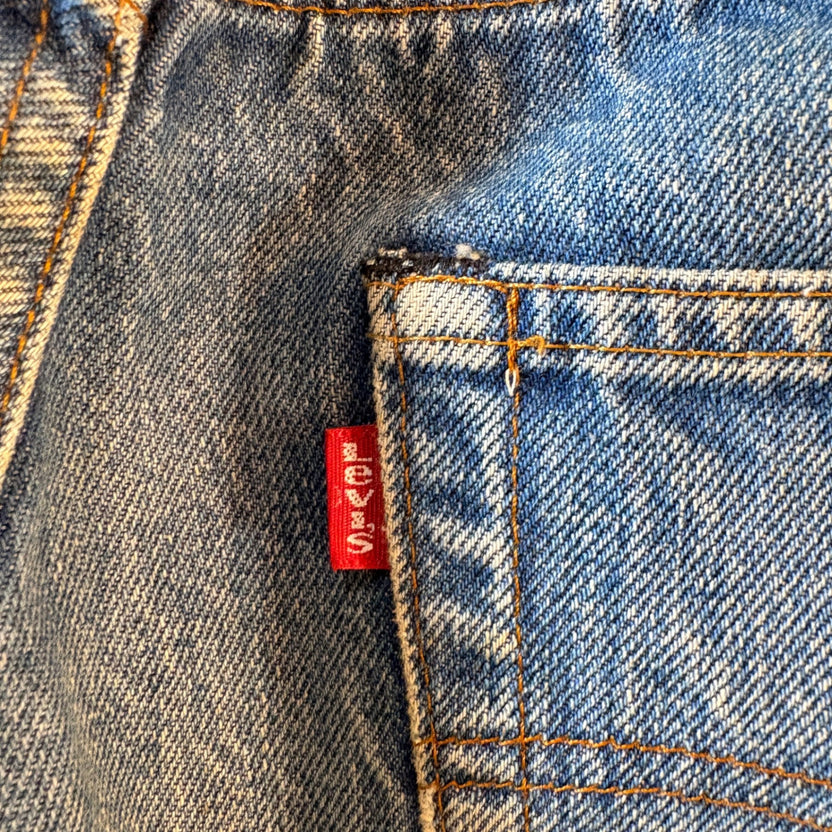 1980s Levi's 501 "RED LINE" Denim Pants