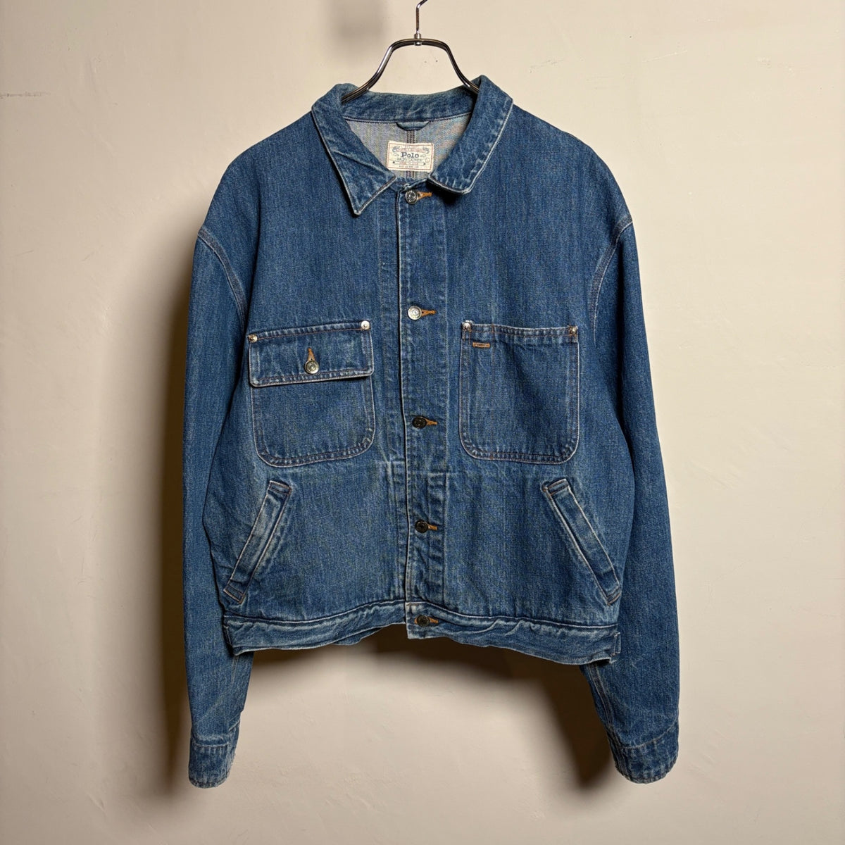 1980s Polo Ralph Lauren "ガチャポケ" Denim Jacket