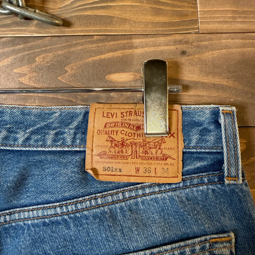 1990s Levi's 501 "MADE IN USA" Denim Pants