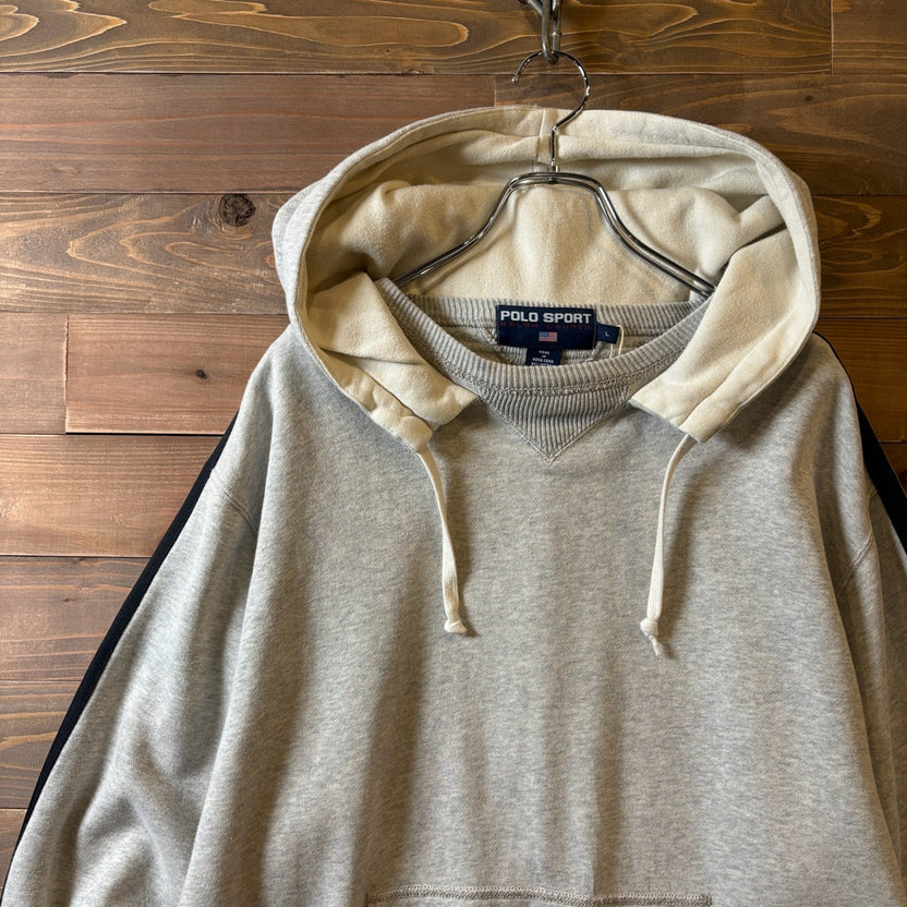 1990s Polo Sport "Side Line" After Hoodie