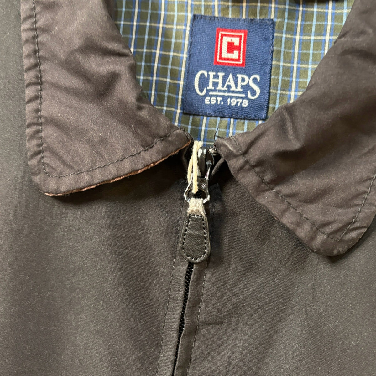 2000s CHAPS "Black" Drizzler Jacket