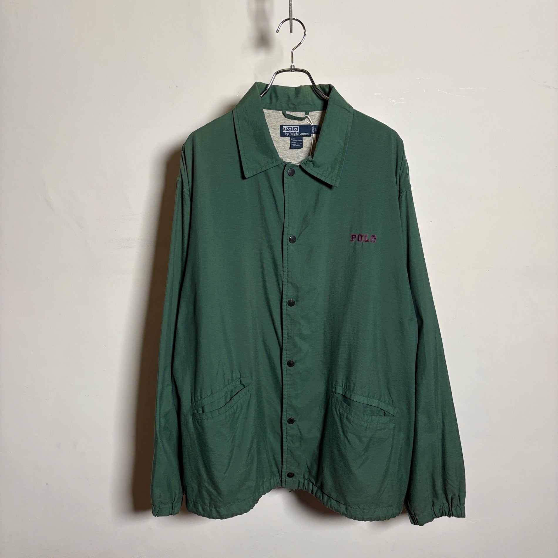 1990s Polo Ralph Lauren "POLO" Coach Jacket