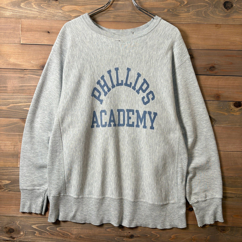 1980s Champion "Phillips Academy" Reverse Weave Sweatshirt