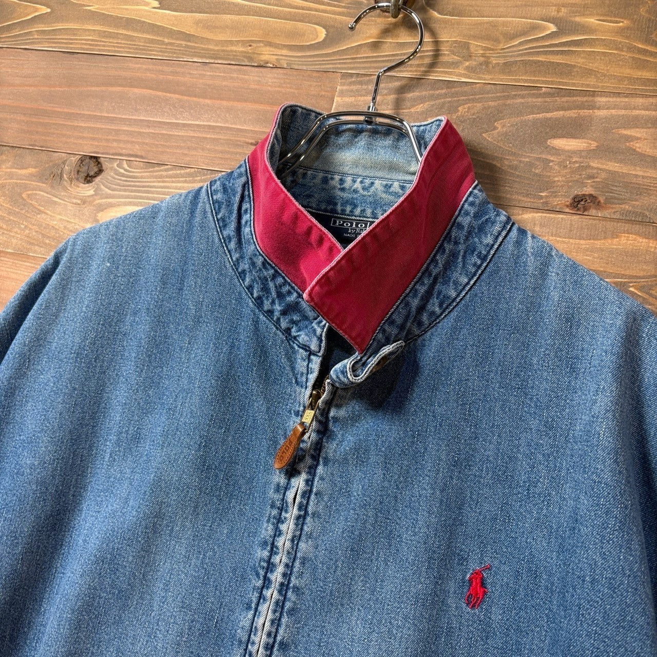 1980s Polo Ralph Lauren "Made in USA" Denim Swing Top