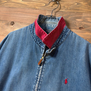1980s Polo Ralph Lauren "Made in USA" Denim Swing Top