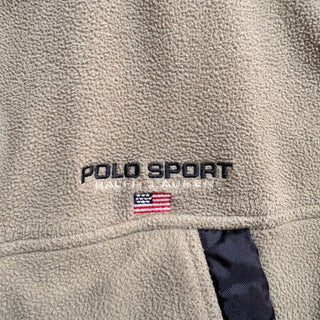 1990s Polo Sport "Nylon Panel" Fleece Vest
