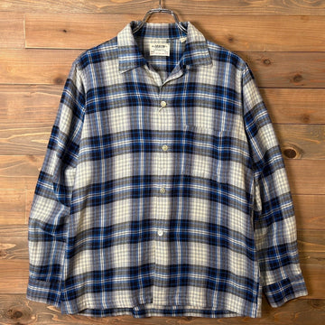 1960s Arrow "Wool Acrylic" Flannel Shirt