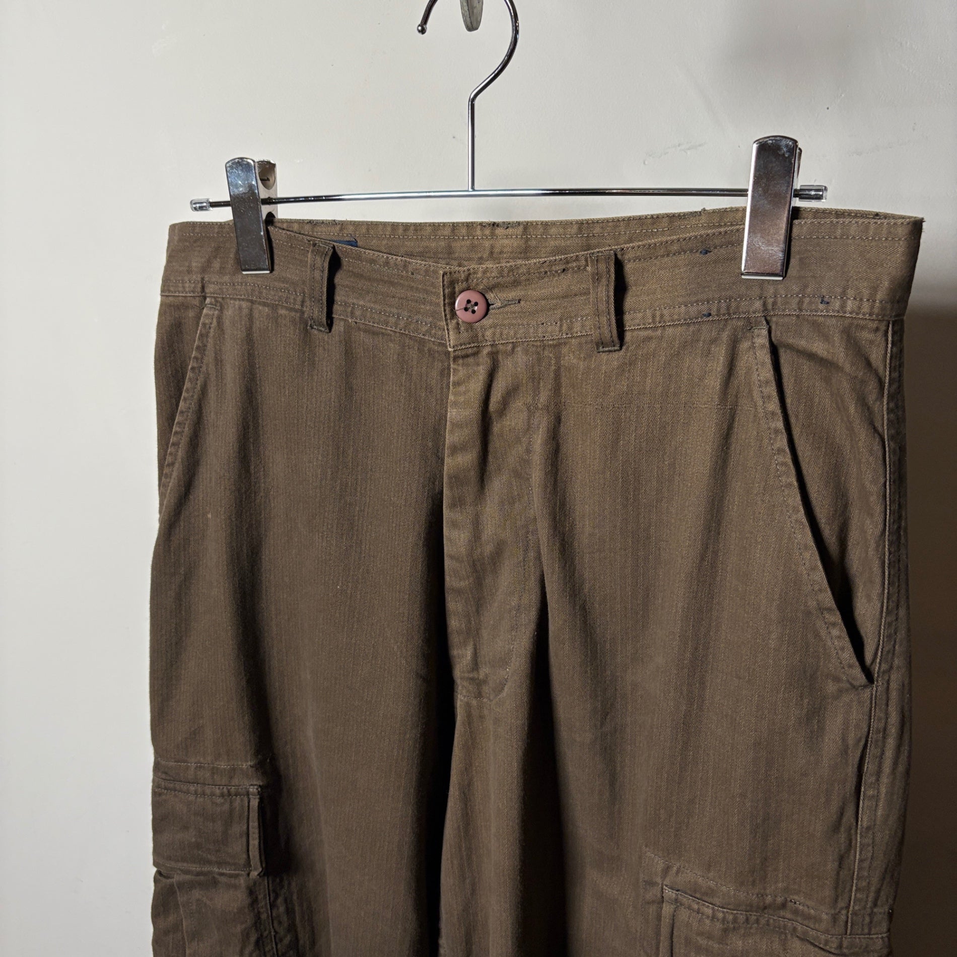 1990s Ralph Lauren "Herringbone" Cargo Pant