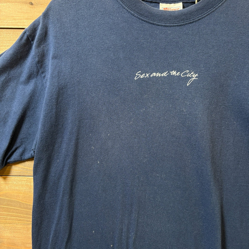 2000s Hanes ”Sex and the City” Logo T-Shirt