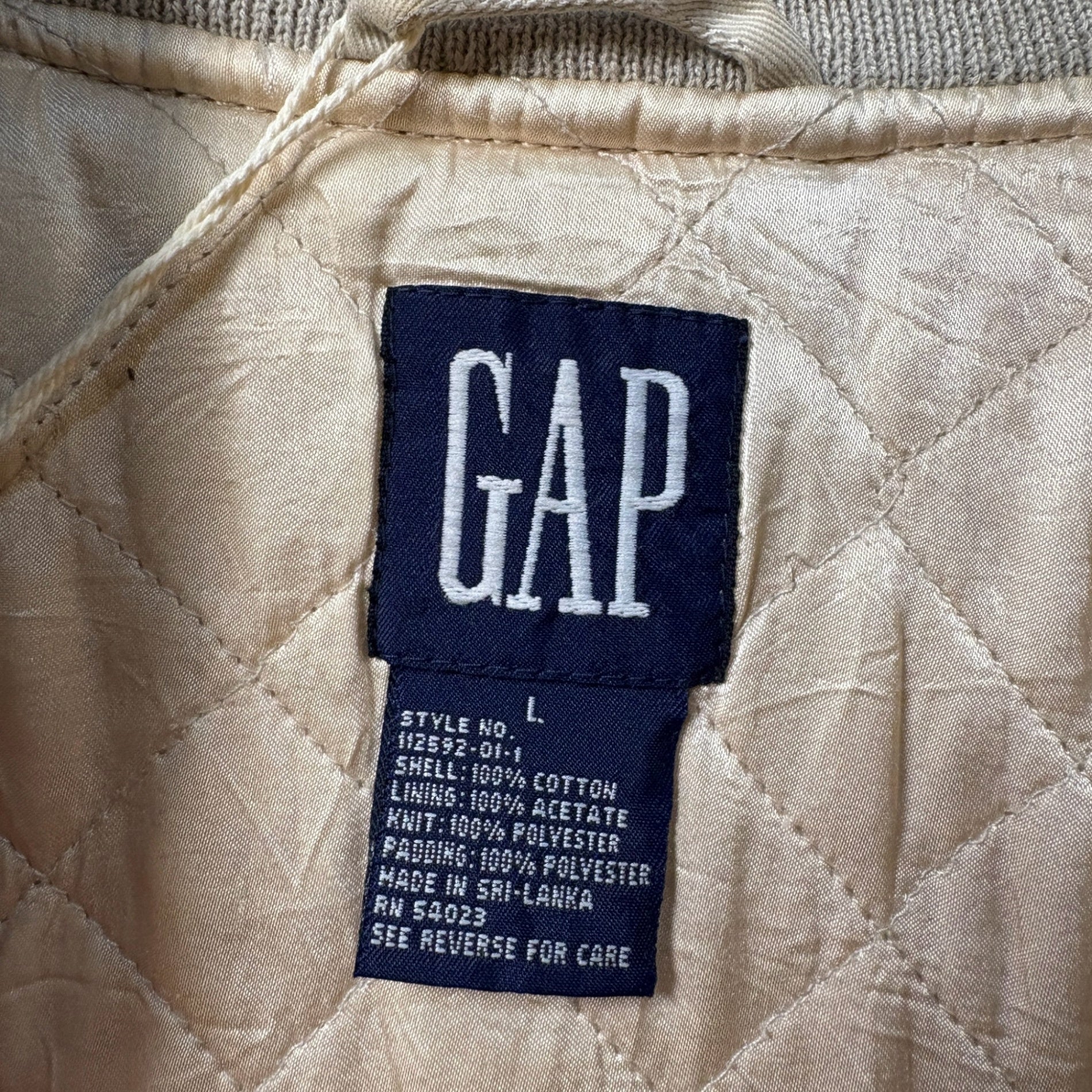 1990s GAP "MA-1 Type" Blouson