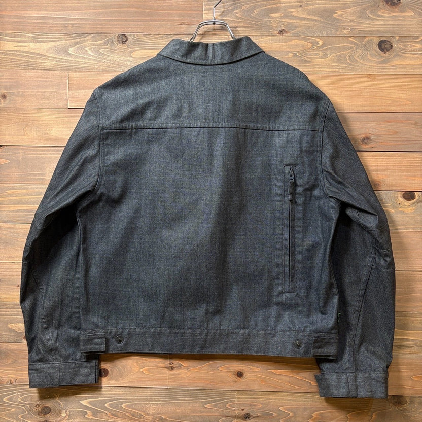 1990s Polo Sport "Black" Processed Denim Jacket