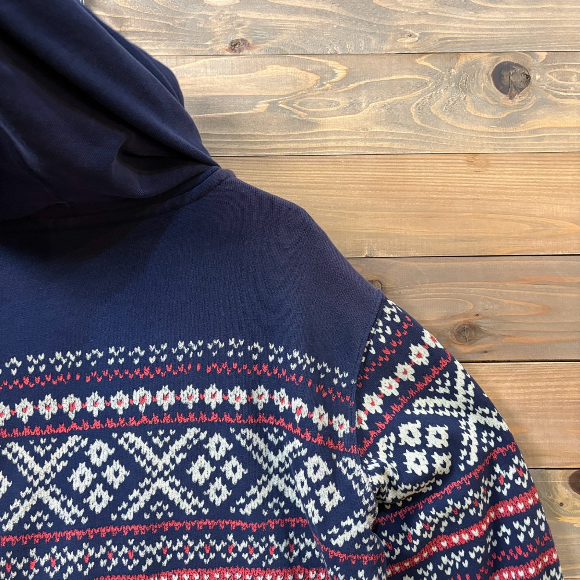 1990s Polo Ralph Lauren "Nordic” Thermal-Lined Hoodie