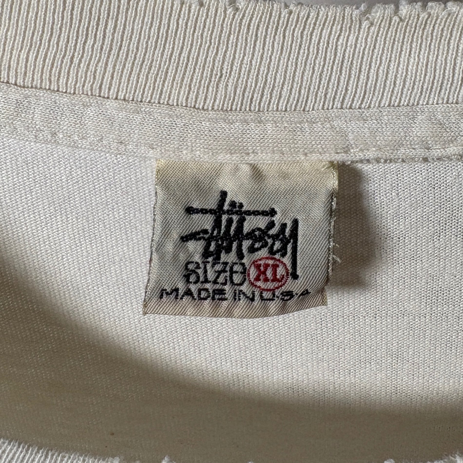 1990s STUSSY "CROWN" T-Shirt
