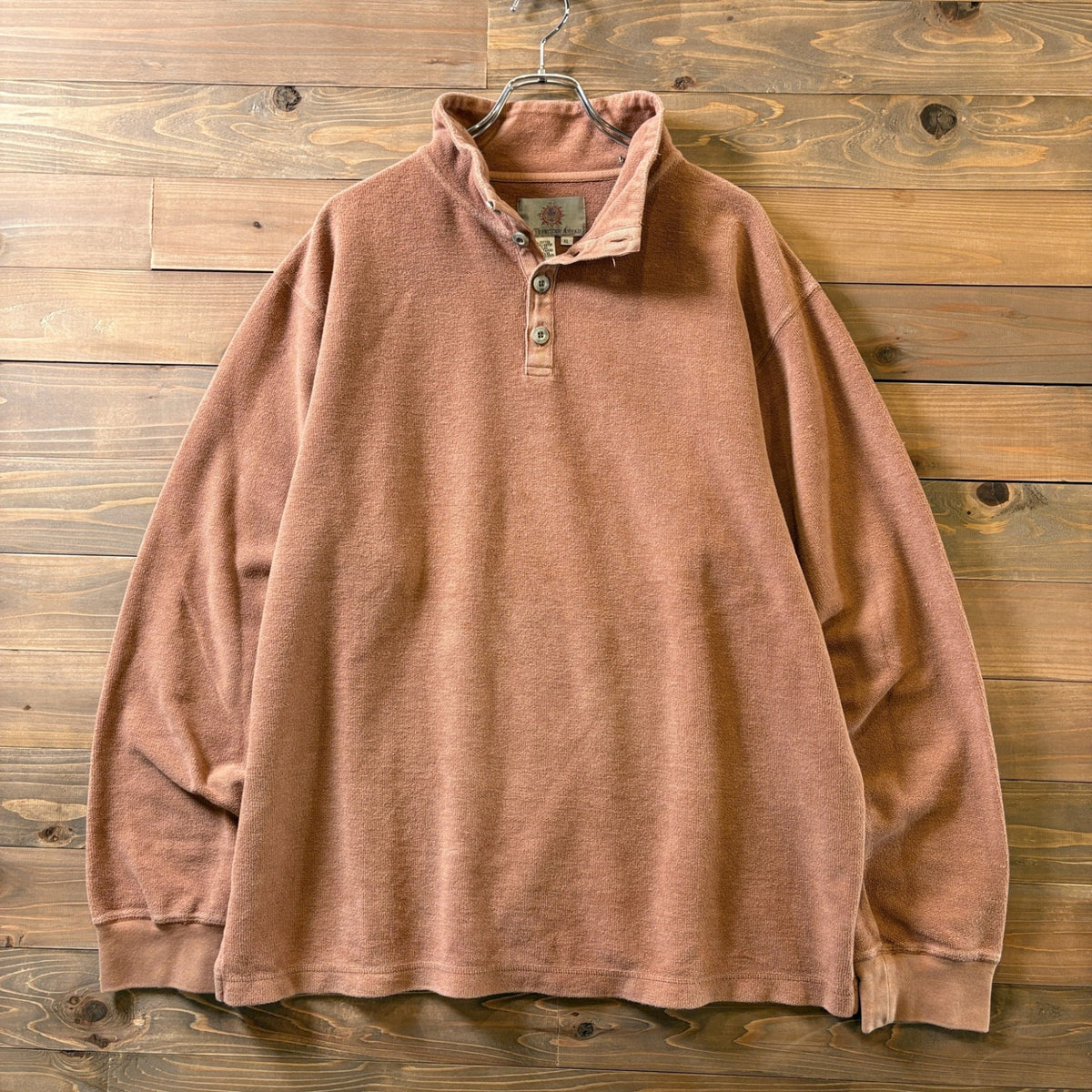 1990s THE TERRITORY AHEAD "Pile" Half-Button Pullover