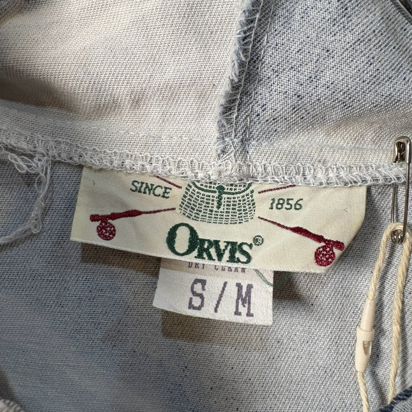 1990s ORVIS "Seagull Pattern" Michigan Rag Hoodie