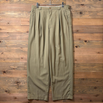 1990s Giorgio Armani "Tuck" Wool Trousers