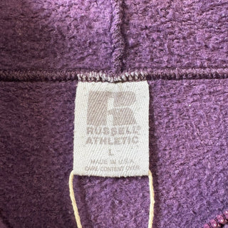 1990s Russell Athletic "Purple" Zip Hoodie