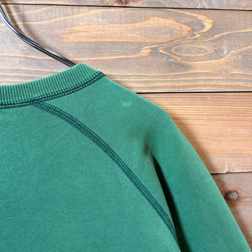 1990s Polo Ralph Lauren "Fade Green" Raglan Sleeve Sweatshirt