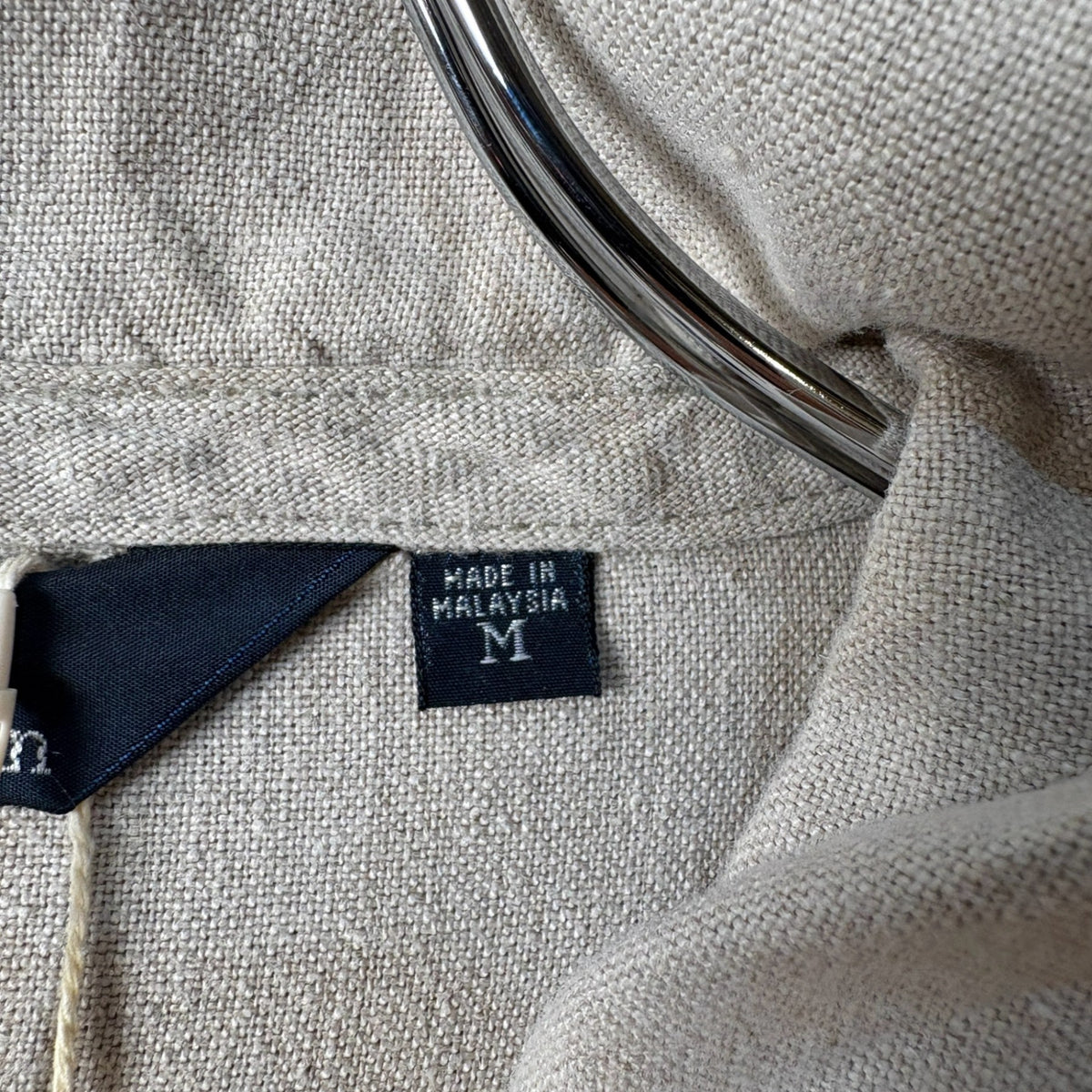 1990s Polo Ralph Lauren Linen Hooded Jacket