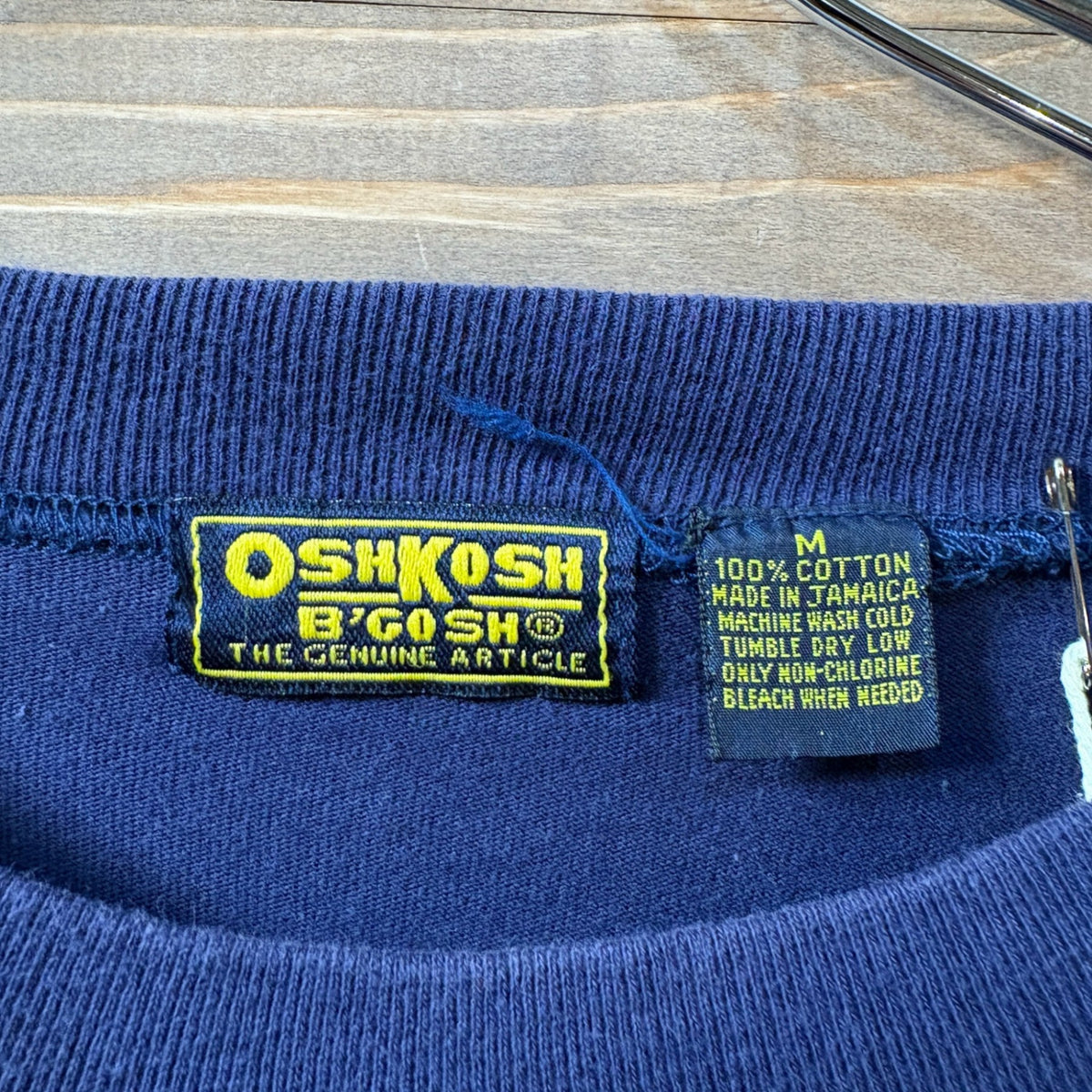 1990s OshKosh "NAVY" Pocket T-Shirt