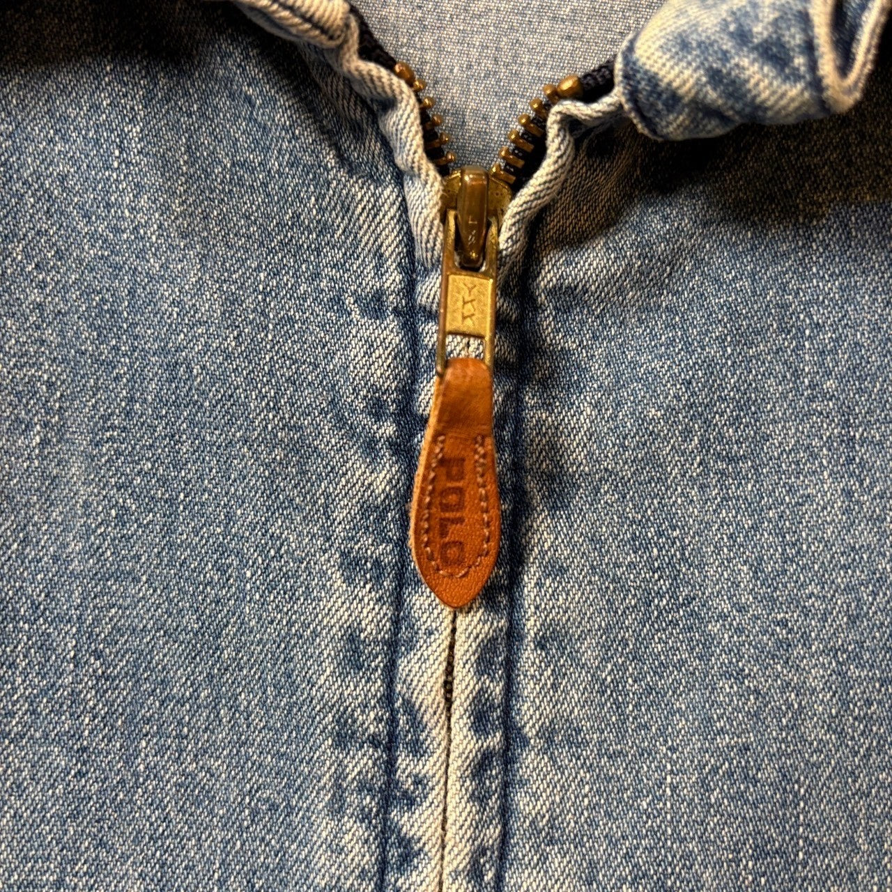 1980s Polo Ralph Lauren "Made in USA" Denim Swing Top