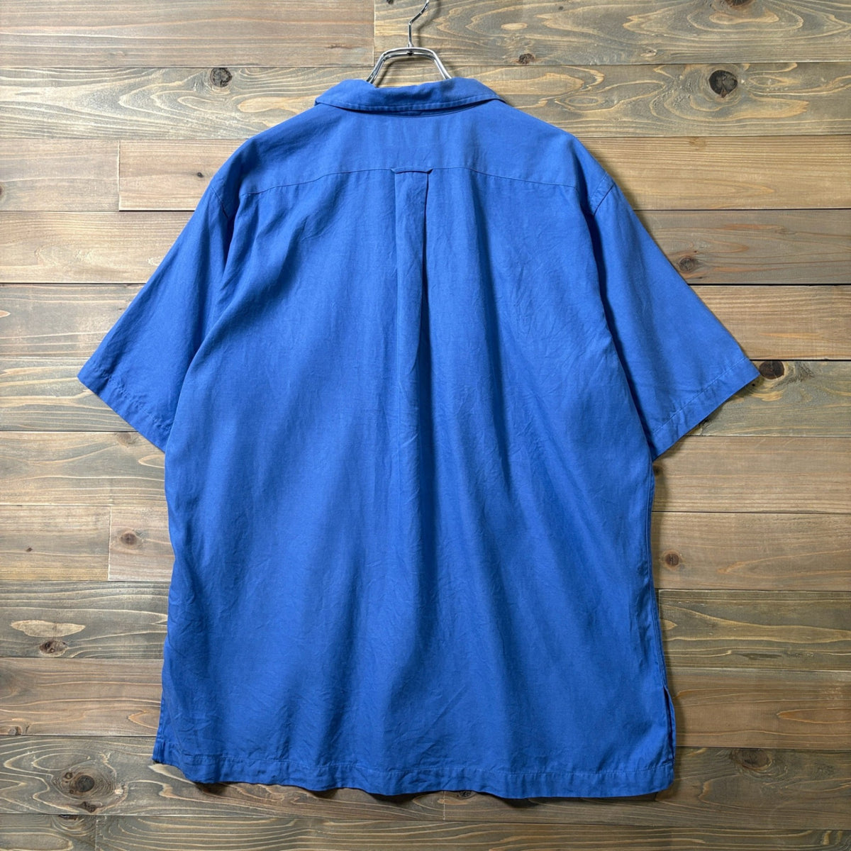 1990s Polo Ralph Lauren "Silk × Cotton" CALDWELL Open Collar Shirt
