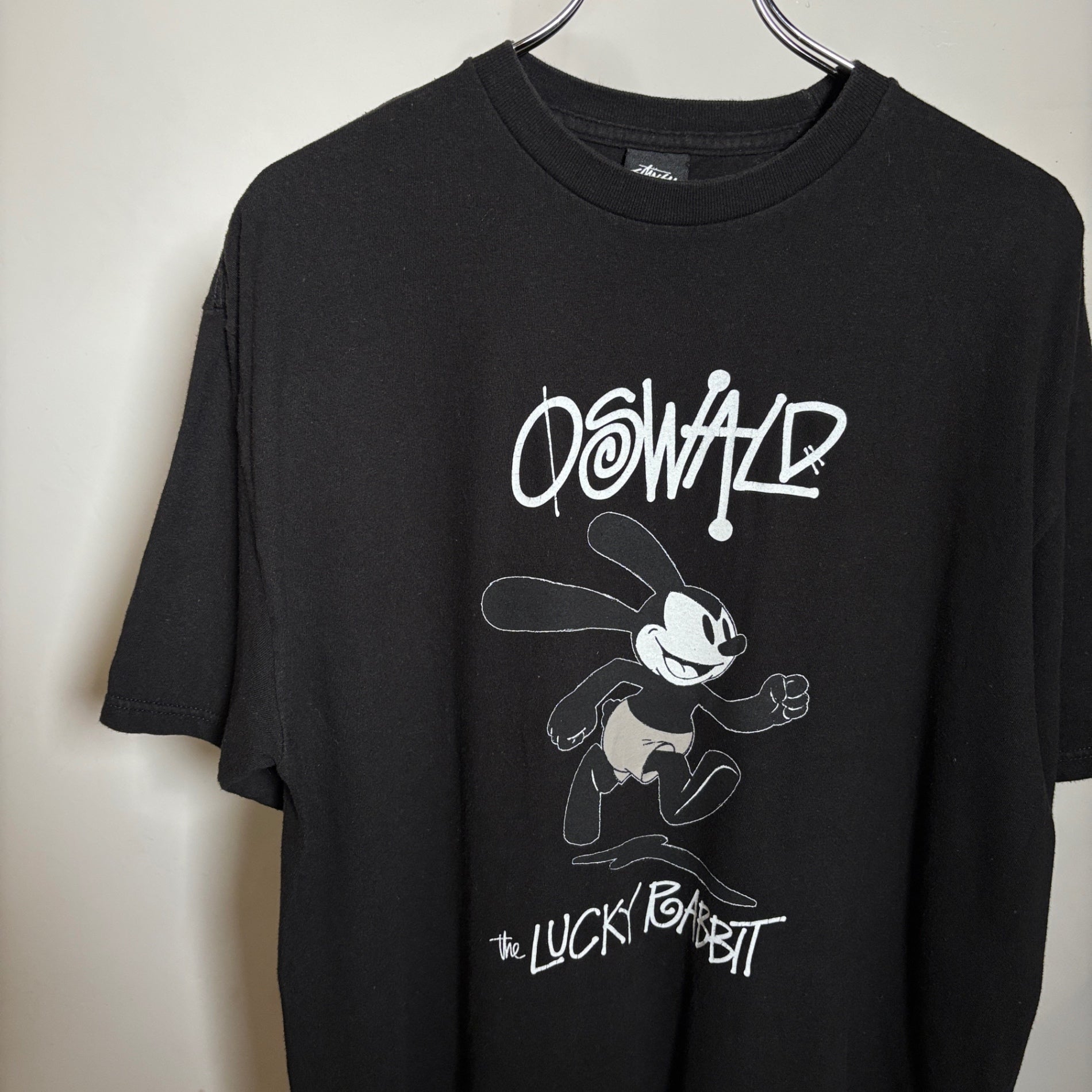 STUSSY "OSWALD The LUCKY RABBIT" T-Shirt